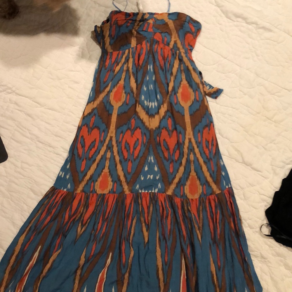 Free People strapless dress.